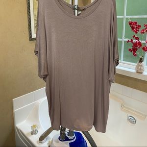 Ladies 2XL tunic beige